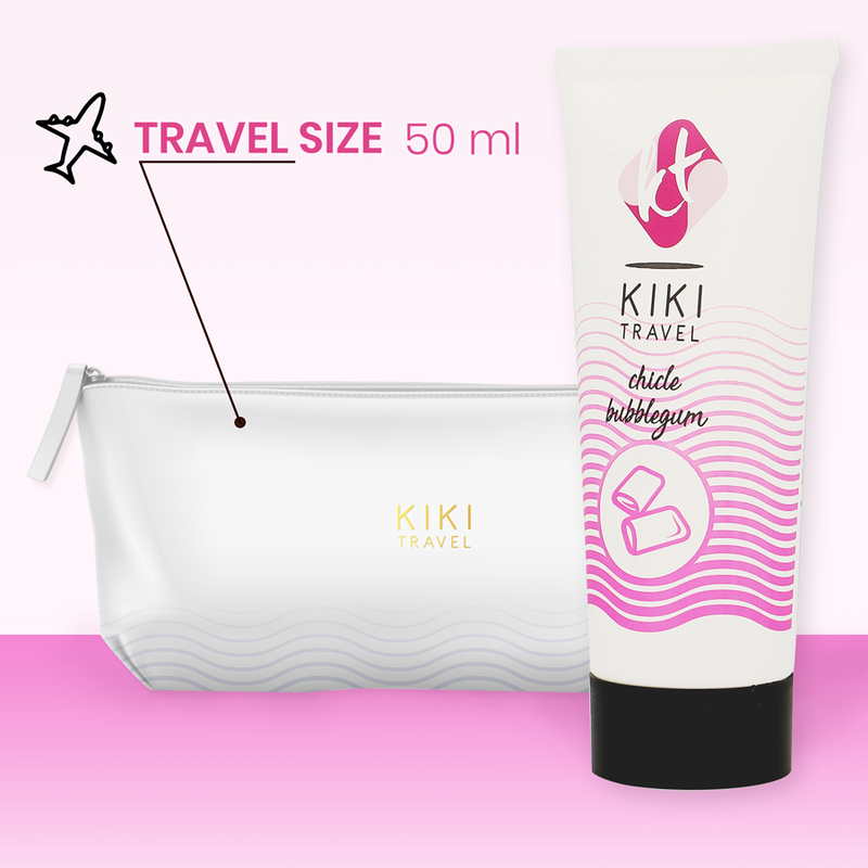 KIKÍ TRAVEL - LUBRICANTE BUBBLEGUM 50 ML