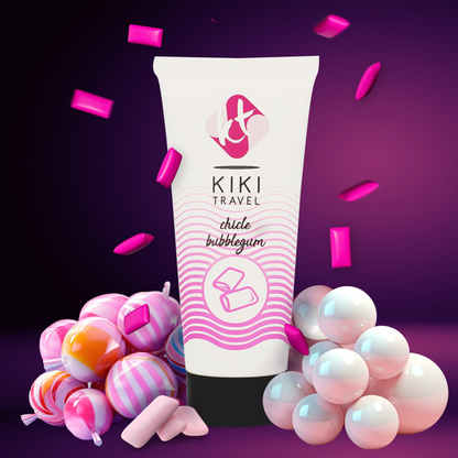 KIKÍ TRAVEL - LUBRICANTE BUBBLEGUM 50 ML