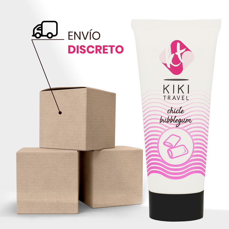 KIKÍ TRAVEL - LUBRICANTE BUBBLEGUM 50 ML