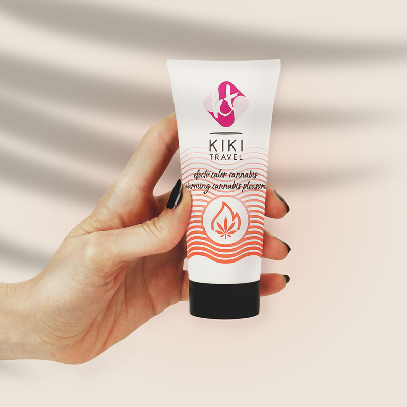 KIKÍ TRAVEL - LUBRICANTE CANNABIS EFECTO CALIENTE 50 ML