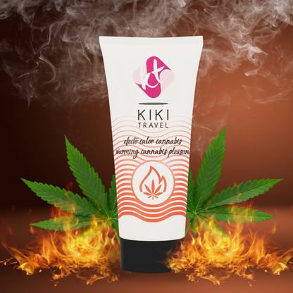 KIKÍ TRAVEL - LUBRICANTE CANNABIS EFECTO CALIENTE 50 ML