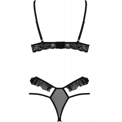 PASSION - CONJUNTO DOLLY DOS PIEZAS NEGRO S/M