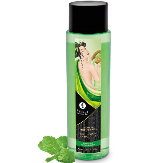 SHUNGA - GEL DE BAÑO Y DUCHA MENTA SENSUAL 370 ML