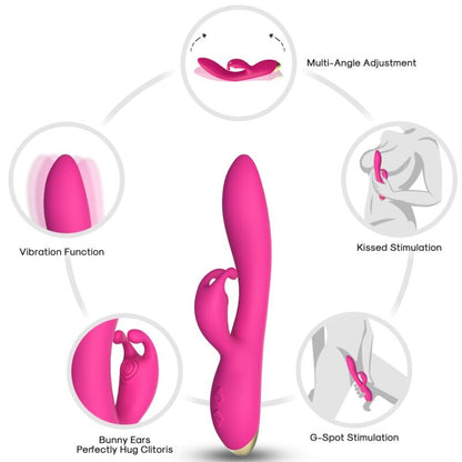 ARMONY - BONNIE VIBRADOR CONEJO FUCSIA