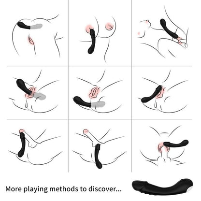 ARMONY - DILDO VIBRATOR G-SPOT SILICONE BLACK