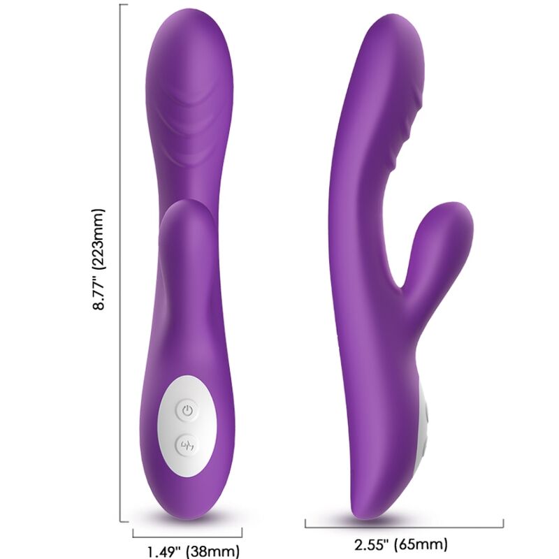 ARMONY - SPARK VIBRADOR EFECTO CALOR MORADO