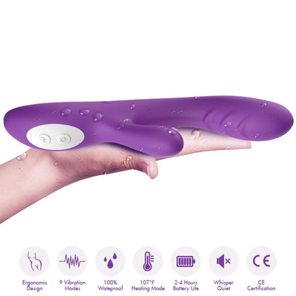 ARMONY - SPARK VIBRADOR EFECTO CALOR MORADO