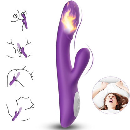 ARMONY - SPARK VIBRADOR EFECTO CALOR MORADO