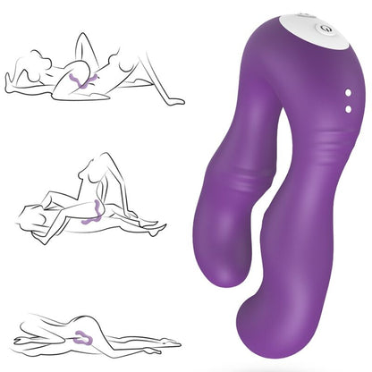 ARMONY - SERAPH VIBRADOR DOBLE CONTROL REMOTO MORADO