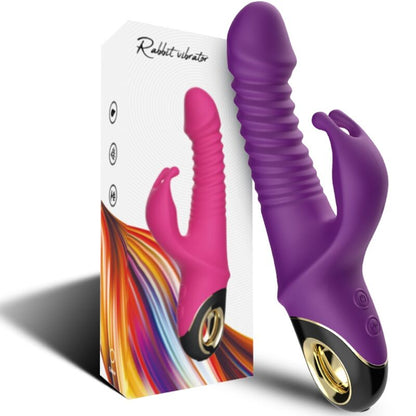 ARMONY - ZING DILDO VIBRADOR CONEJO MORADO