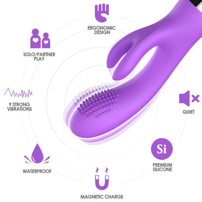 ARMONY - VIBRATOR RABBIT PURPLE