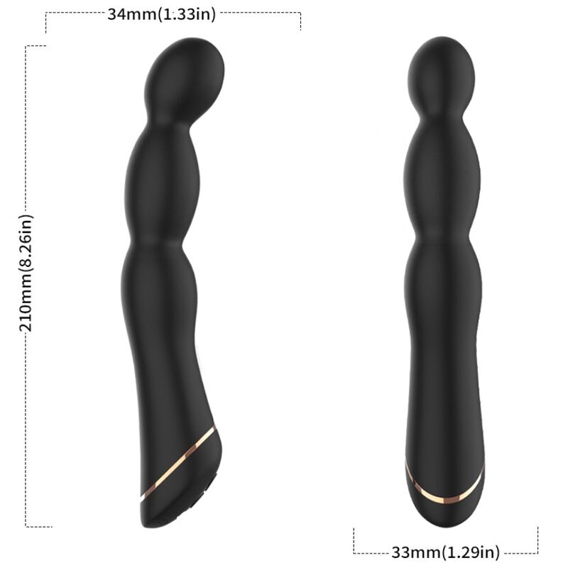 ARMONY - BAMBU VIBRATOR ADJUSTABLE BLACK