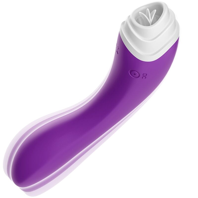 ARMONY - VIBRADOR PARA CLITORIS Y LAMIDOS FAIRYLAND PÚRPURA