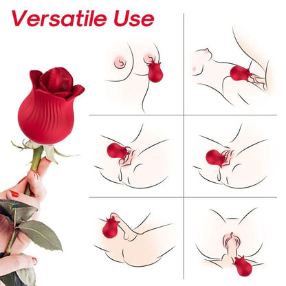 ARMONY - VIBRADOR Y ESTIMULADOR ROSE ROJO