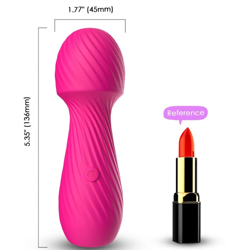 ARMONY - MASAJEADOR Y VIBRADOR DAZZLE PEQUEÑO FUCSIA