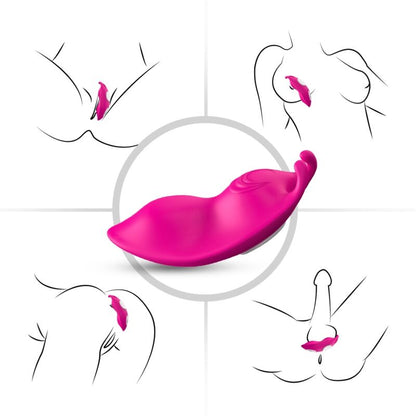 ARMONY - HONEYBEE WEARABLE PANTIES VIBRATOR G-SPOT FUCHSIA - FREE APP