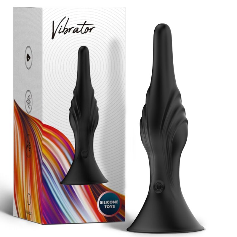 ARMONY - VIBRADOR Y PLUG ANAL CONTROL REMOTO NEGRO