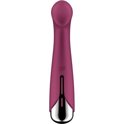 SATISFYER - VIBRADOR ROTATOR SPINNING G-SPORT 1 ROJO