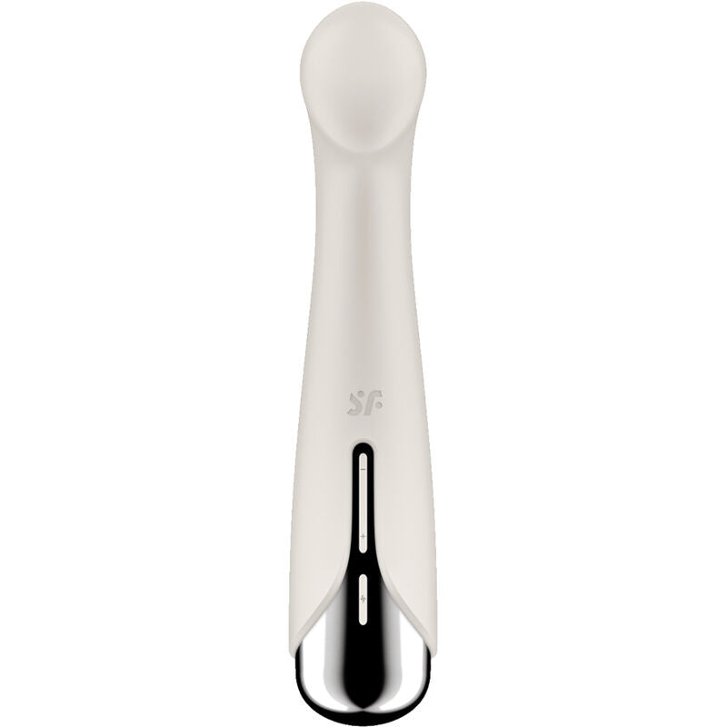 SATISFYER - VIBRADOR ROTATOR SPINNING G-SPORT 1 ROJO