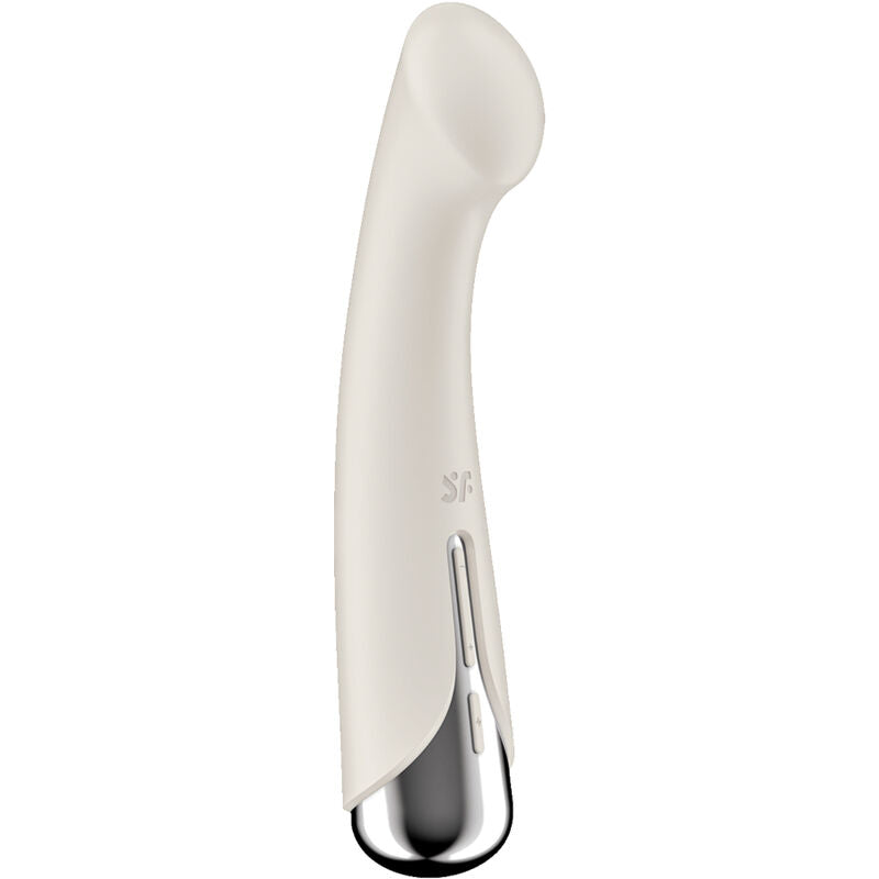 SATISFYER - VIBRADOR ROTATOR SPINNING G-SPORT 1 ROJO