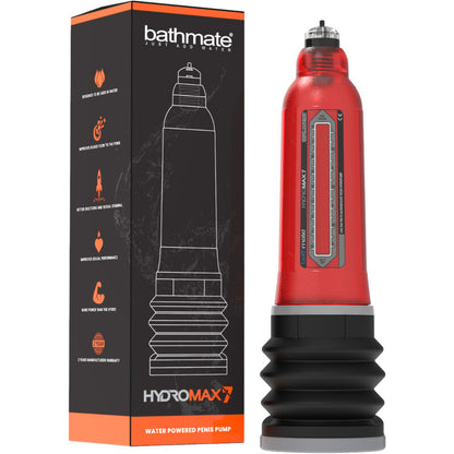 BATHMATE - HYDROMAX 7 RED PENIS INCREASE PUMP