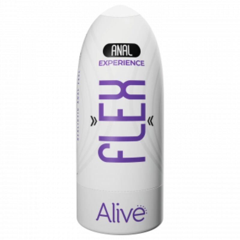 ALIVE - MASTURBADOR ANAL MASCULINO FLEXIBLE TALLA M