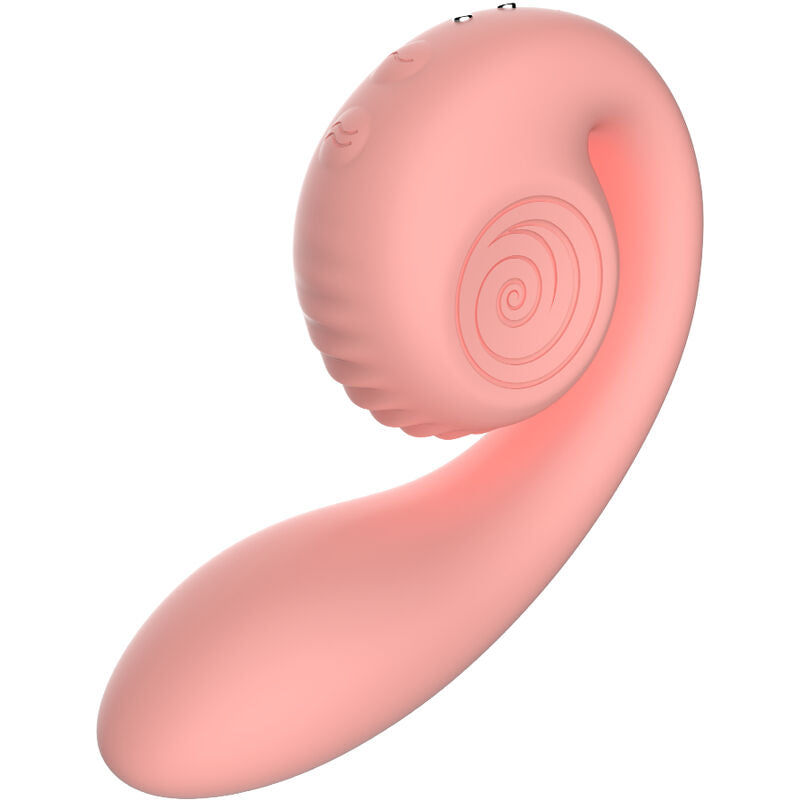 VIBRADOR CARACOL - ESTIMULADOR DUAL GIZI ROSA