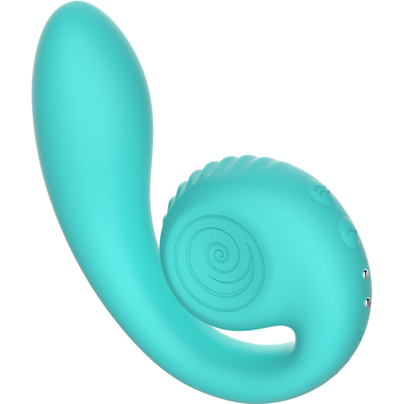 VIBRADOR CARACOL - ESTIMULADOR DUAL GIZI ROSA