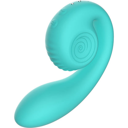 VIBRADOR CARACOL - ESTIMULADOR DUAL GIZI ROSA