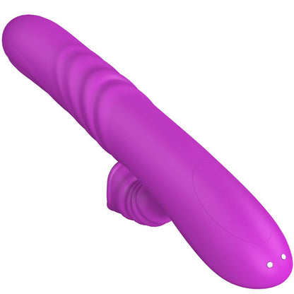 ARMONY - ANGELIA VIBRADOR MULTIFUNCIÓN CON LENGUA ESTIMULANTE EFECTO CALOR VIOLETA