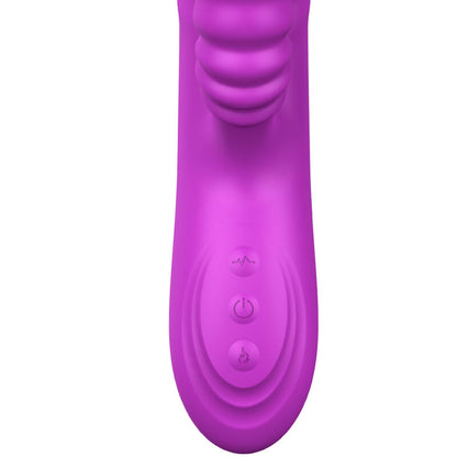 ARMONY - ANGELIA VIBRADOR MULTIFUNCIÓN CON LENGUA ESTIMULANTE EFECTO CALOR VIOLETA