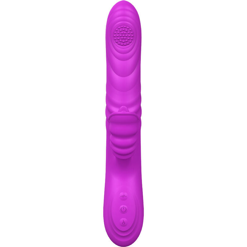 ARMONY - ANGELIA VIBRADOR MULTIFUNCIÓN CON LENGUA ESTIMULANTE EFECTO CALOR VIOLETA