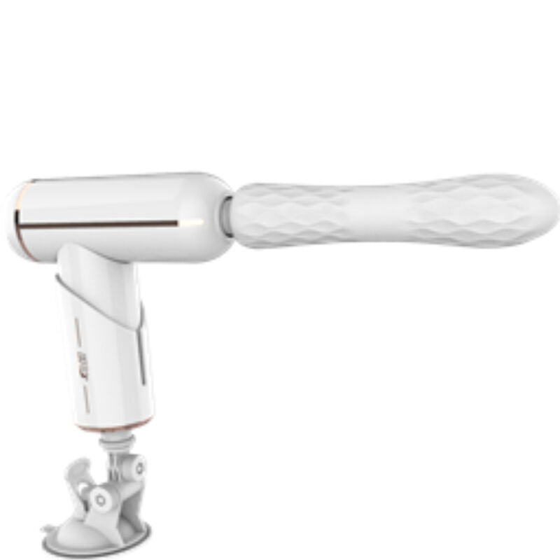 ARMONY - FKING MACHINE VIBRADOR AJUSTABLE Y AUTOMÁTICO BLANCO