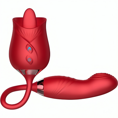 ARMONY - DELIGHT FLOWER VIBRADOR Y BUMPING CON LENGUA ROJA