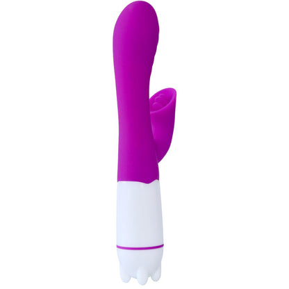 ARMONY - HAPPY VIBRATOR & STIMULATOR WITH VIOLET RECHARGEABLE TONGUE