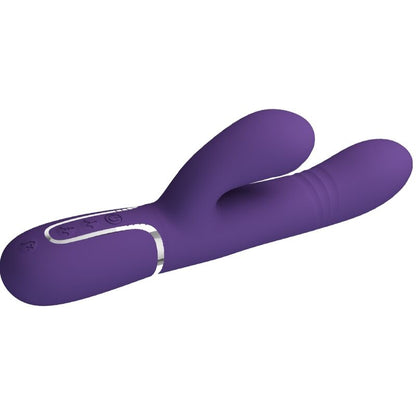 PRETTY LOVE - VIBRADOR MULTIFUNCIÓN PUNTO G MORADO