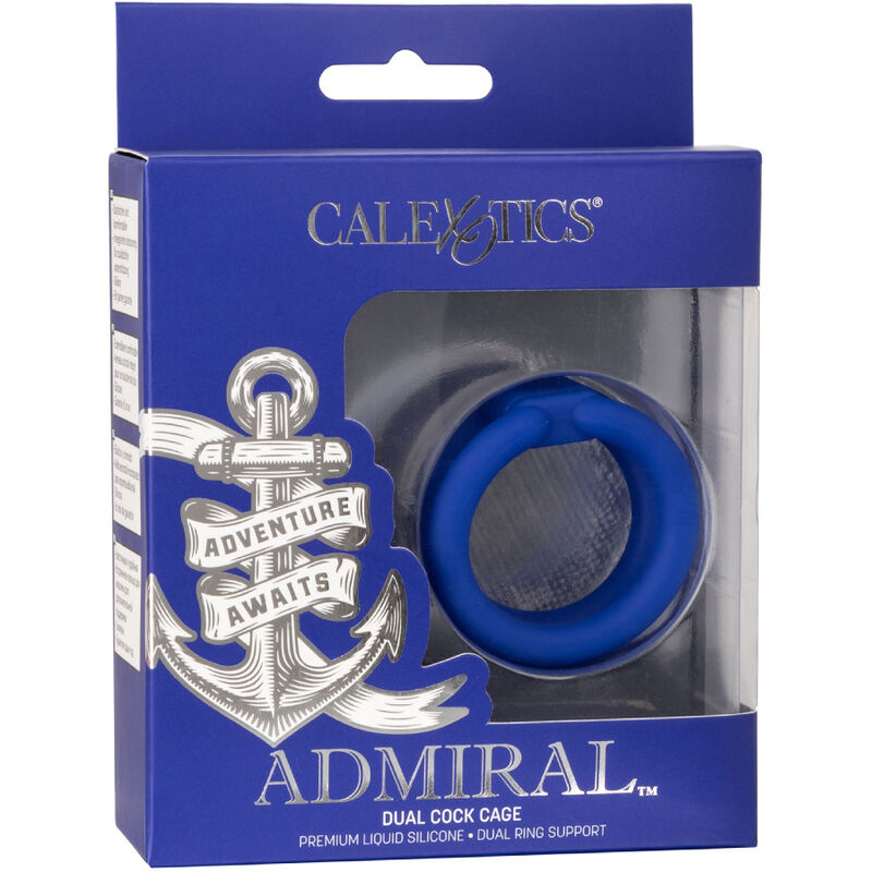 CALEXOTICS - JAULA PARA PENE DOBLE ADMIRAL AZUL