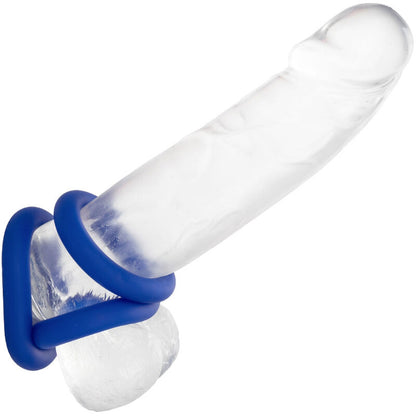 CALEXOTICS - SET DE ANILLOS PARA PENE ADMIRAL AZUL