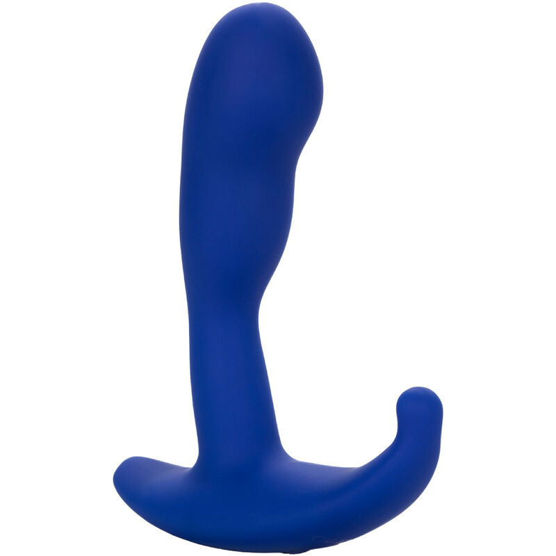 CALEXOTICS - ESTIMULADOR ANAL CURVO Y VIBRADOR ADMIRAL AZUL