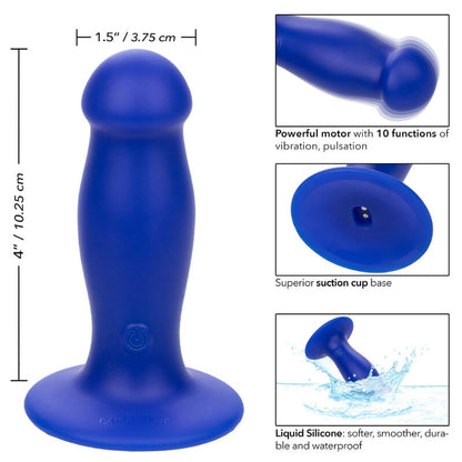 CALEXOTICS - ADMIRAL FIRST MATE VIBRADOR ANAL PLUG AZUL