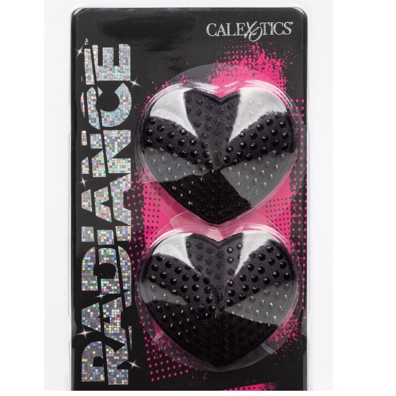 CALEXOTICS - PROTECTORES PARA PEZONES CON FORMA DE CORAZÓN RADIANCE