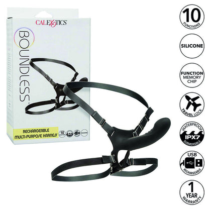 CALEXOTICS - ARNÉS MULTIUSOS RECARGABLE BOUNDLESS