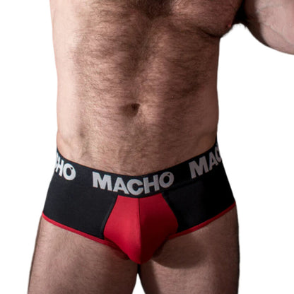 MACHO - MS26N SLIP BLACK/RED S