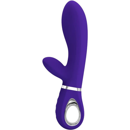 PRETTY LOVE - VIBRADOR MULTIFUNCIÓN PUNTO G THOMAS MORADO