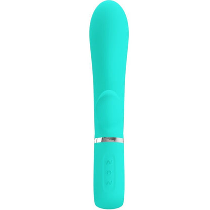 PRETTY LOVE - VIBRADOR MULTIFUNCIÓN PUNTO G THOMAS VERDE AGUA