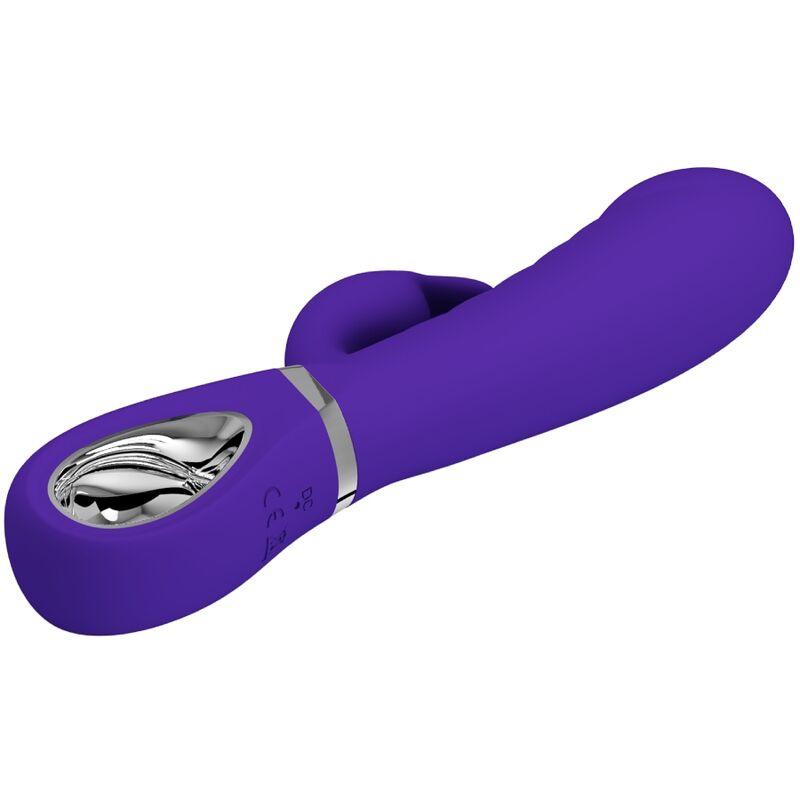 PRETTY LOVE - VIBRADOR MULTIFUNCIÓN PUNTO G PRESCOTT MORADO