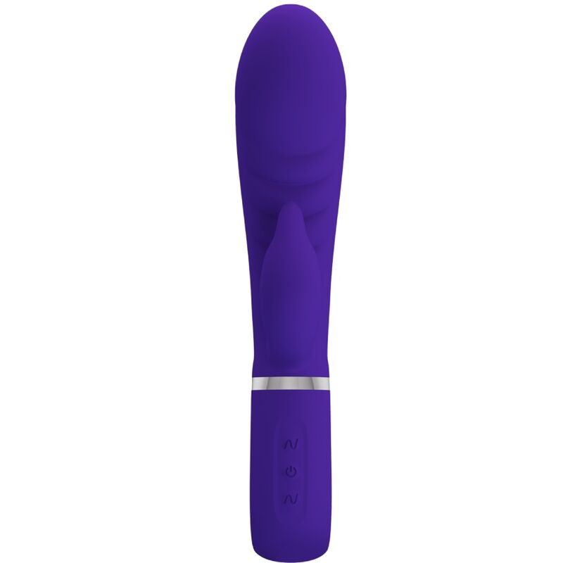 PRETTY LOVE - VIBRADOR MULTIFUNCIÓN PUNTO G PRESCOTT MORADO