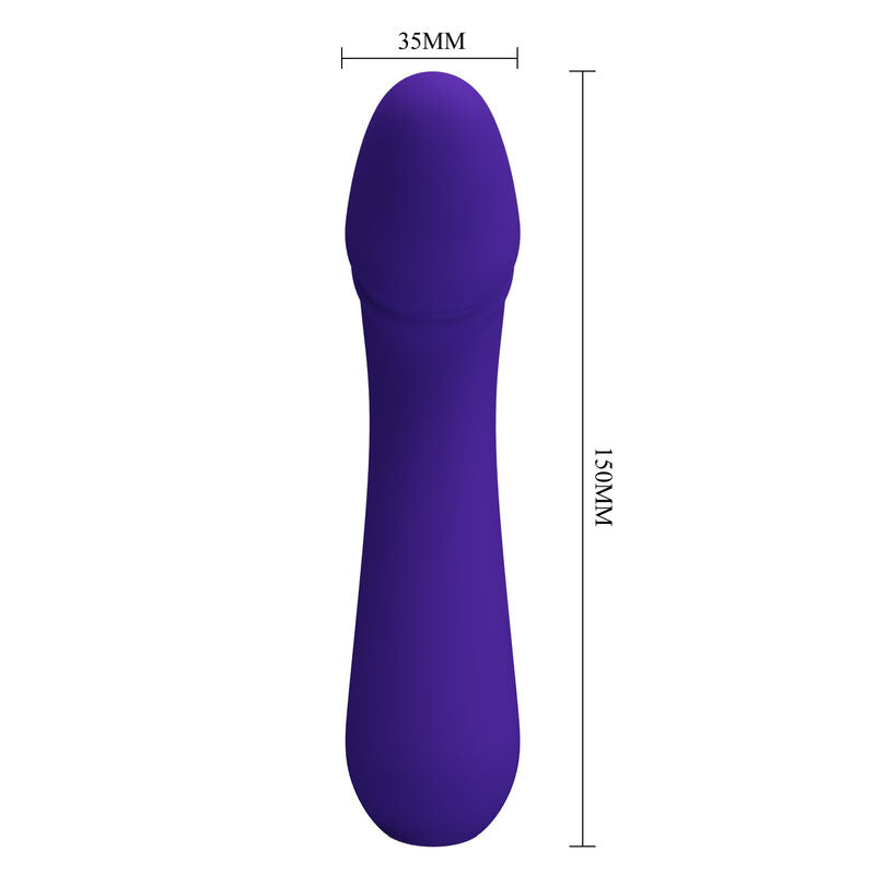 PRETTY LOVE - VIBRADOR RECARGABLE CETUS MORADO