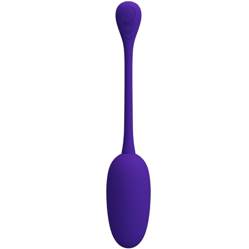 PRETTY LOVE - HUEVO VIBRADOR RECARGABLE PÚRPURA KNUCKER