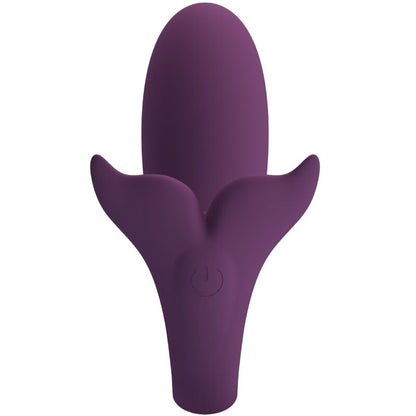 PRETTY LOVE - VIBRADOR JAYLEEN CON CONTROL REMOTO Y APLICACIÓN PÚRPURA